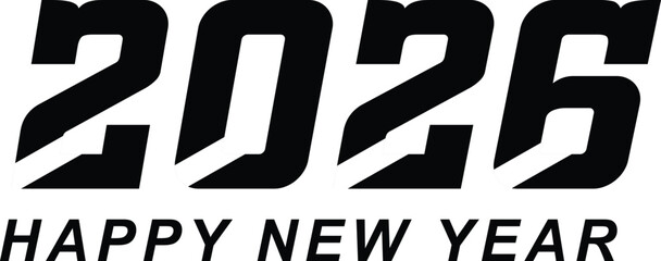 Happy new year 2026, New year greeting, party celebration, banner and poster card new year, New Year design, holiday greeting