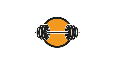 A powerful barbell symbolizing strength and dedicated fitness for athletes.