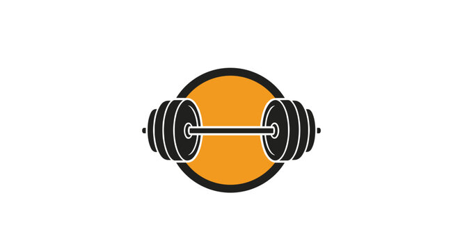A powerful barbell symbolizing strength and dedicated fitness for athletes.