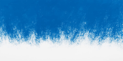 Abstract blue winter background with snowflakes