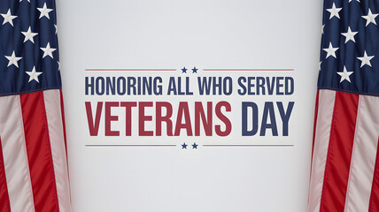 Honor our heroes on Veterans Day with patriotic American flag imagery