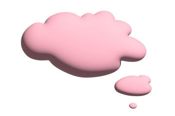 3d speech bubble Blank empty message box Textbox frame for banners, price tags, stickers, design