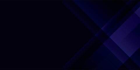 Abstract Dark Blue Geometric Shapes with Pixelated Texture and Gradient Lighting.