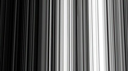 Monochrome Vertical Lines Abstract Graphic Design with High Contrast