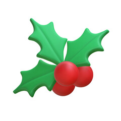 A 3D stylized golden Christmas bell decorated with a red bow and green holly leaves.