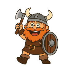 viking cartoon illustration
