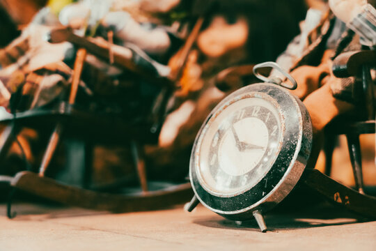 An old watch that takes you back in time to look old and classic.
