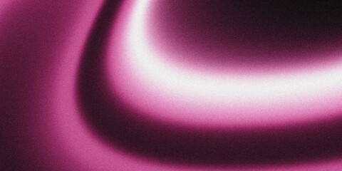 Glowing pink waveform on a rough textured grunge dark background. Dynamic noise texture poster background.