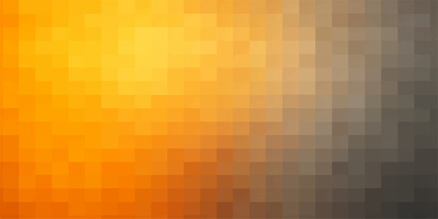 Futuristic abstract geometric square mosaic pattern wallpaper design with colorful digital light and vintage brown texture backdrop