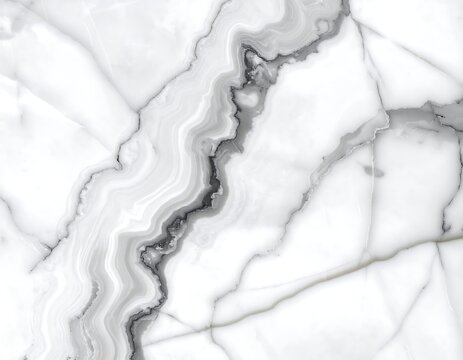 White marble texture with gray veining and flowing patterns