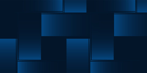 Modern background gradient dark navy blue banner abstract simple modern