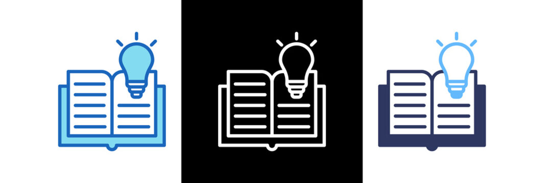 Knowledge blueline icon