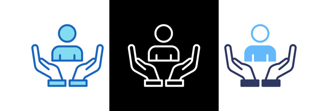 Support blueline icon