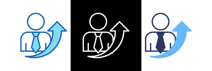 Experience blueline icon