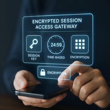 Encrypted Session Access Gateway Interface security