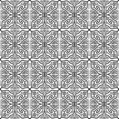 Seamless Thai Mandara Pattern