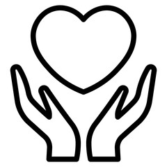 Love religion in vector illustration