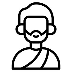 Jesus in vector illustration