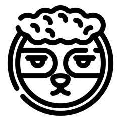 Obraz premium Sloth icon