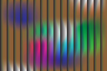Abstract colorful background with vertical lines and blurred shapes design