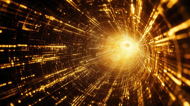 Speeding through a data tunnel network with bright light