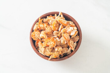 dried shrimps or dried salted prawn