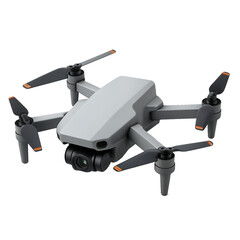 Compact Consumer Drone with Camera and Four Propellers for Aerial Photography and Videography