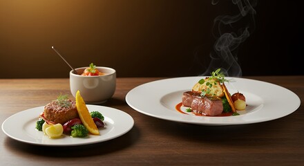 Gourmet Food Plating