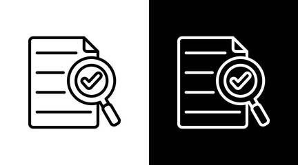 Audit With Icon Set Design