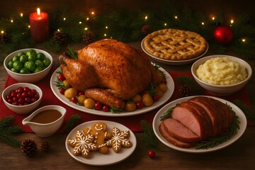 roasted chicken with vegetables and spices