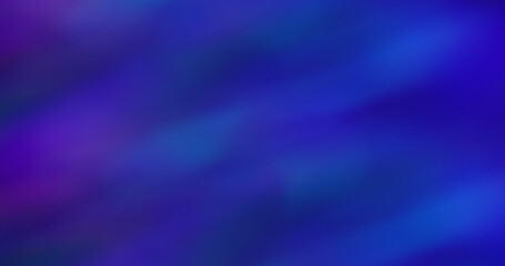 Blur fluorescent glow. Neon background. Blue violet purple light abstract background. Smooth cold color defocused leak lens texture.