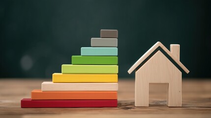 Conceptual Gauge Measuring the Sustainability and Energy Performance of a Modern Home.