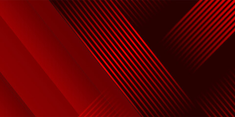 Abstract red monochrome vector background, for design brochure, website, flyer. Geometric white wallpaper for certificate, presentation, landing page