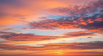 Experience the peace of a vibrant sunset. Perfect for backgrounds, designs, and inspirational content, it brings a dreamy, calming atmosphere to any project.