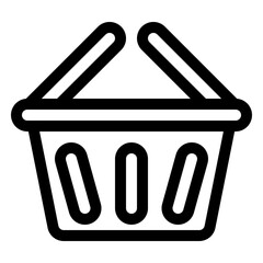 Shopping basket icon