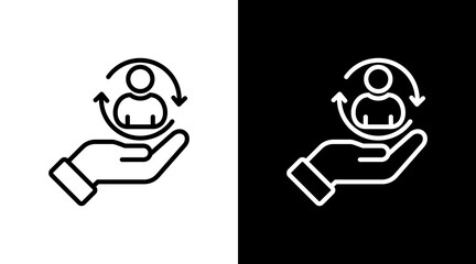 Retention With Icon Set Design