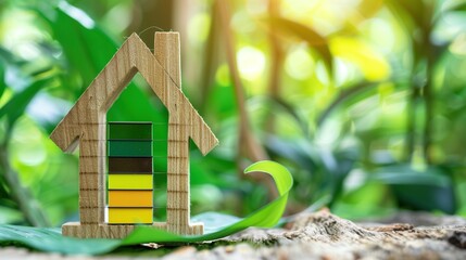 Green Building Concept with a Focus on Low Energy Consumption and a Small Carbon Footprint.