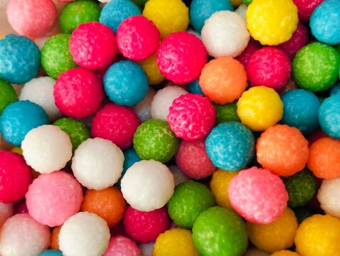 colorful chocolate candies