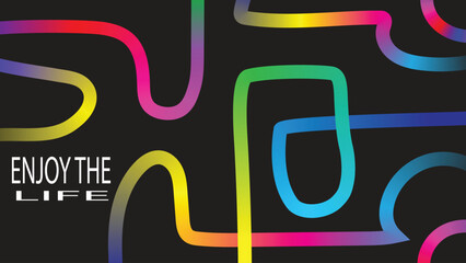 Abstract gradient background with colorful flowing waves creating a modern and vibrant visual ideal for digital designs and creative projects.