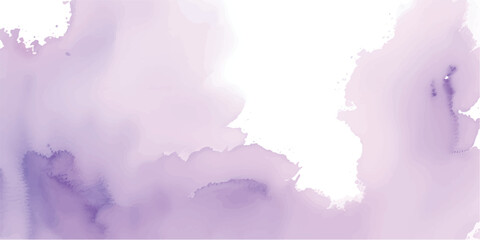 Watercolor Lavender Garden with Blended Soft Purple Hues, Light Blossom Detailing and Romantic Spring Mood for Branding, Packaging and Invitation Designs