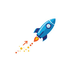 rocket in flight