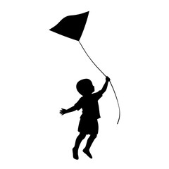 boy with kite