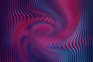 Abstract Gradient Wavy Lines Dynamic Background Illustration Isolated background