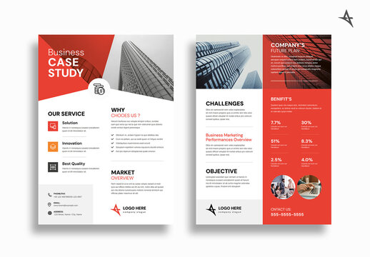 Case Study Template Layout