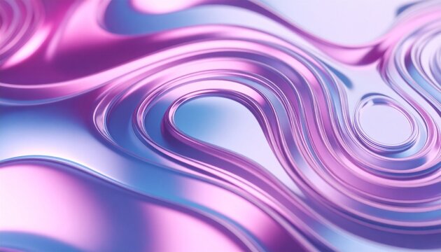 Glass gradient texture with teal and navy ripple pattern and smooth light distortion. Wavy abstract flow, futuristic blur effect, reeded vertical displacement