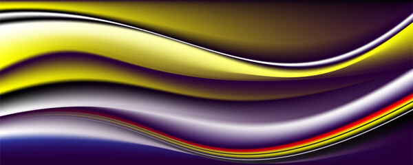 Obraz premium electric lines background glow