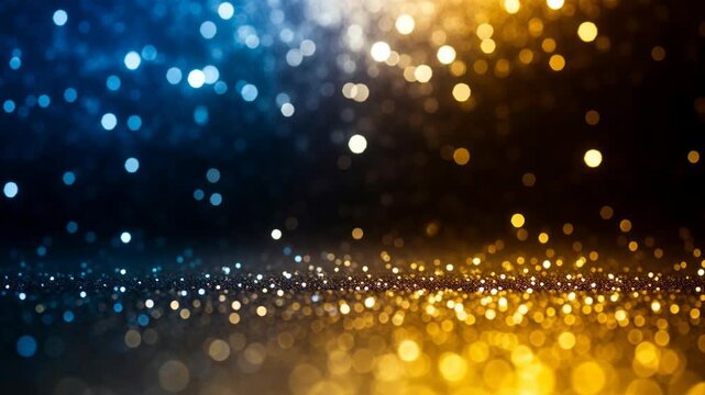 Background of abstract glitter lights bokeh blured de focused. banner background on glittering, smooth, festivity