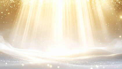 Golden Rays of Light A Celestial Glow for Spiritual Concepts and Visual Narratives