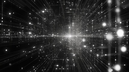 Digital data network connecting information in virtual space