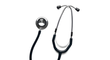 Medical stethoscope on a white background healthcare